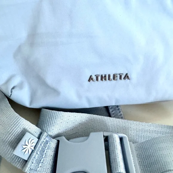 Athleta Belt Bag / Crossbody Light Blue Small Travel Bag Fanny Pack Power of She - Picture 3 of 9